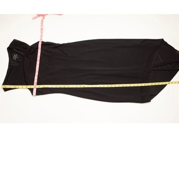 David Meister Cocktail Dress Asymmetric Midi Evening Sleeveless Midi Size 4 - Picture 6 of 6